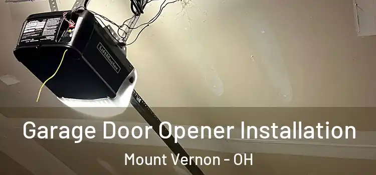  Garage Door Opener Installation Mount Vernon - OH
